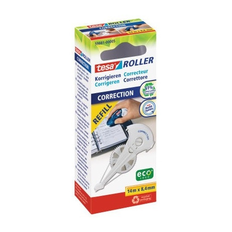 Korrektuurlint EcoLogo 4,2mm x14m, Tesa
