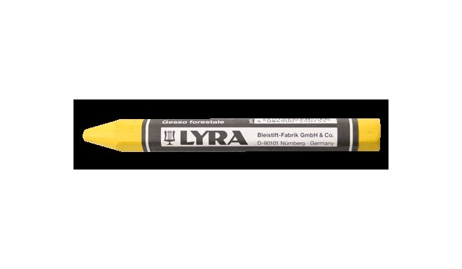 Marker Lyra markeerimiskriit kollane, 12cmx12mm läbimõõt