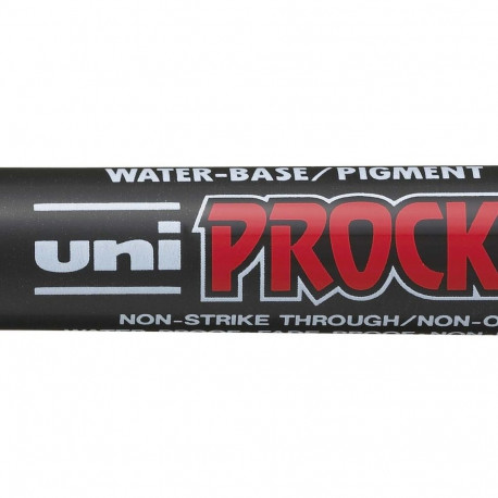 Marker UNI PM122  punane, veekindel, ümara otsaga 1,5-2mm