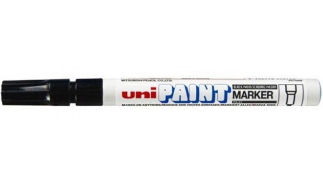 Marker Uni PX21 Paint, must  1,2mm veekindel