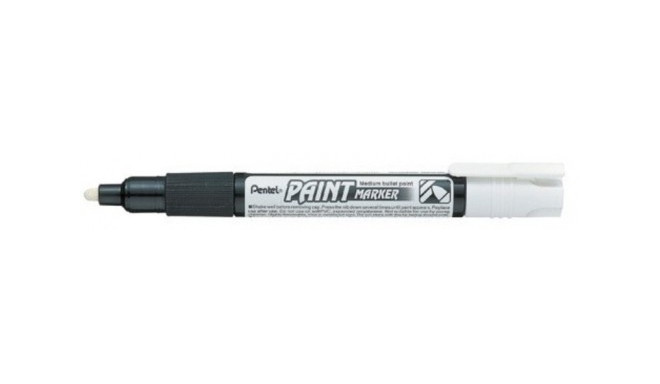 Marker Pentel Paint MMP20 4,0mm,nitrovärvi baasil, valge