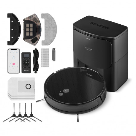 Robotic vacuum cleaner Sencor, black