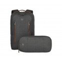 Sülearvuti seljakott Wenger CityStyle Upgrade 16" tumehall, 12" tahvelarvutitasku, 28x41x17cm 800gr,