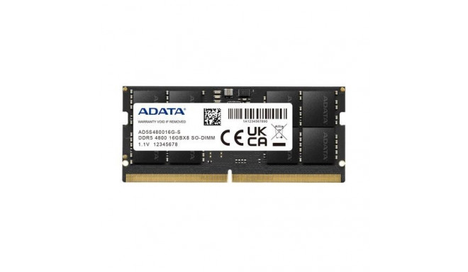 Adata RAM AD5S480016G-S 16GB 1x16GB DDR5 4800MHz ECC