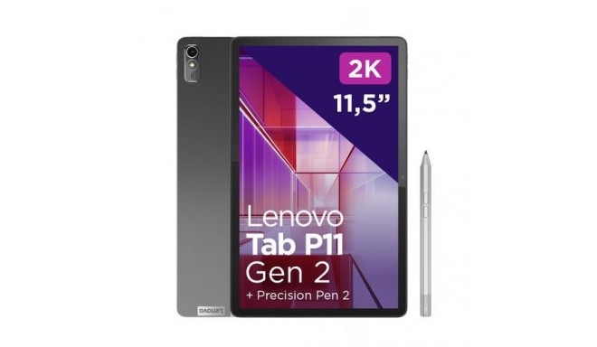Lenovo Tab P11 Mediatek 128 GB 29.2 cm (11.5&quot;) 4 GB Wi-Fi 6E (802.11ax) Android 12 Grey