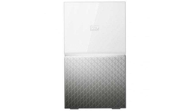 Western Digital MY CLOUD HOME Duo personal cloud storage device 6 TB Ethernet LAN Silver, White