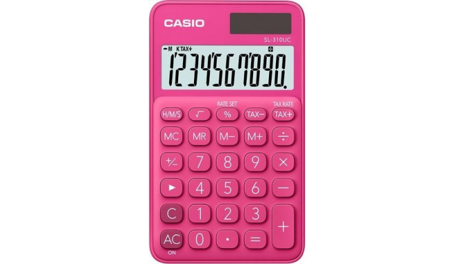 Casio SL-310UC-RD calculator Pocket Basic Red