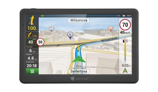Navitel MS700 navigator Fixed 17.8 cm (7&quot;) TFT Touchscreen Black