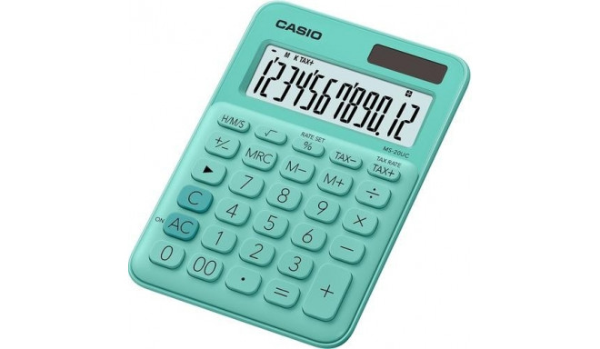 Casio MS-20UC-GN calculator Desktop Basic Green