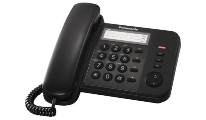 Panasonic KX-TS520 DECT telephone Black