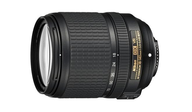Nikon AF-S DX NIKKOR 18-140 f/3.5-5.6 G ED VR SLR Telephoto zoom lens Black