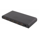 Deltaco HDMI-246 video splitter 4x HDMI