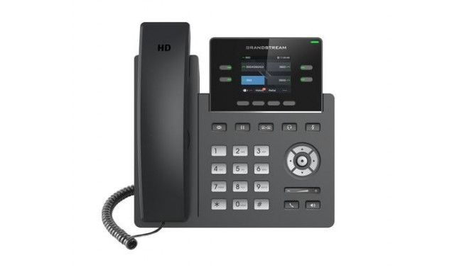 Grandstream Networks GRP2612 IP phone Black 2 lines