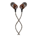 The House Of Marley Smile Jamaica Headset Wired In-ear Calls/Music Black