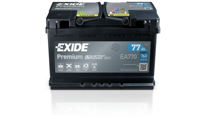 Exide Premium EA770 vehicle battery 77 Ah 12 V 760 A Car