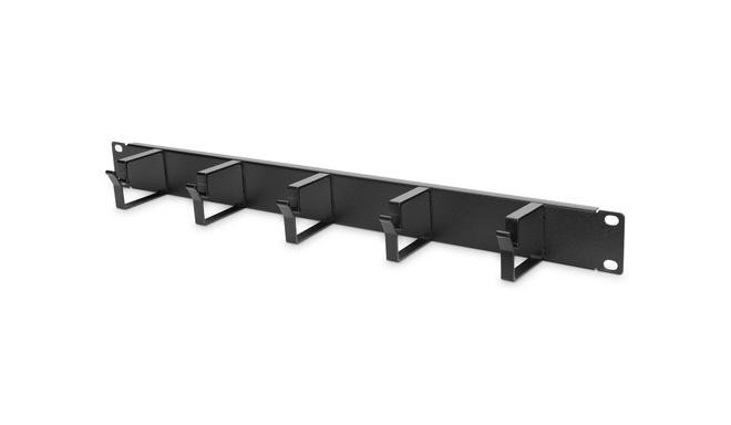 Digitus Cable routing panel with cable routing brackets for 483 mm (19&quot;) cabinets, 1U