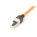 Digitus CAT 6A Field Termination Plug, STP with dust cap, bend relief