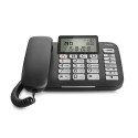 Gigaset DL580 telephone Analog telephone Caller ID Black