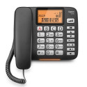 Gigaset DL580 telephone Analog telephone Caller ID Black