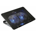 Evolveo A101 notebook cooling pad 43.2 cm (17") 1500 RPM Black