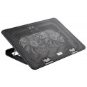 Evolveo A101 notebook cooling pad 43.2 cm (17") 1500 RPM Black