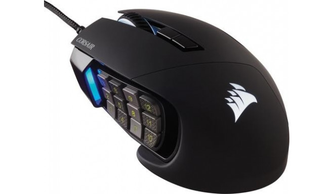 Corsair Scimitar RGB Elite mouse Gaming Right-hand USB Type-A Optical 18000 DPI