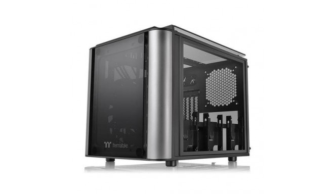 Thermaltake computer case Level 20 VT Micro Tower, black/silver
