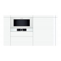 Bosch Serie 8 BFL634GW1 microwave Built-in Solo microwave 21 L 900 W White
