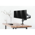 Deltaco ARM-0352 monitor mount / stand 68.6 cm (27") Black Desk