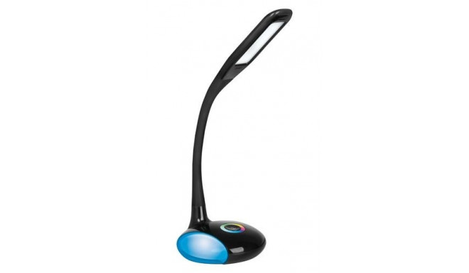 Activejet LED desk lamp VENUS BLACK with RGB base
