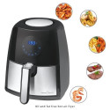 ProfiCook PC-FR 1147 H Single 2.5 L Stand-alone 1500 W Hot air fryer Black, Stainless steel