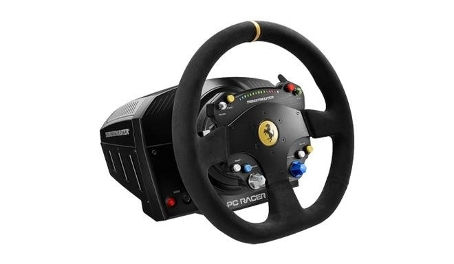 Thrustmaster TS-PC Racer Ferrari 488 Challenge Edition Black USB 2.0 Steering wheel Analogue / Digit