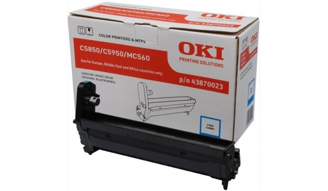 OKI Cyan image drum for C5850/5950 Original