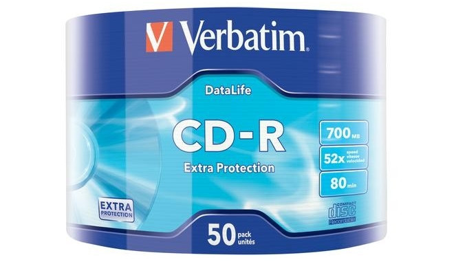 Verbatim CD-R Extra Protection 700 MB 50 pc(s)