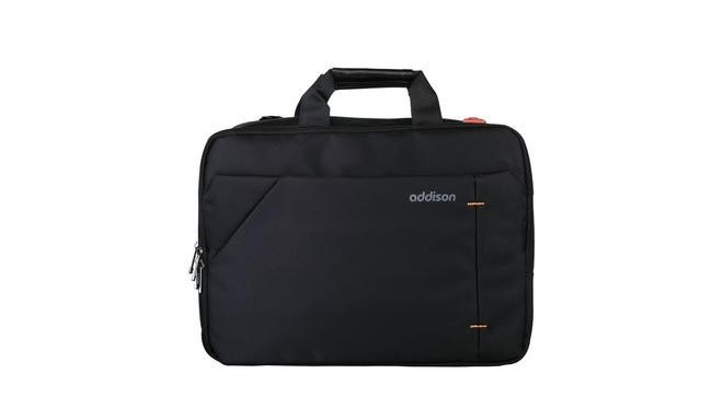 Addison 305014 notebook case 35.8 cm (14.1&quot;) Toploader bag Black
