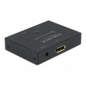 DeLOCK DisplayPort 2 - 1 Switch bidirectional 8K 30 Hz