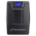PowerWalker VI 800 SCL FR uninterruptible power supply (UPS) Line-Interactive 0.8 kVA 480 W 2 AC out