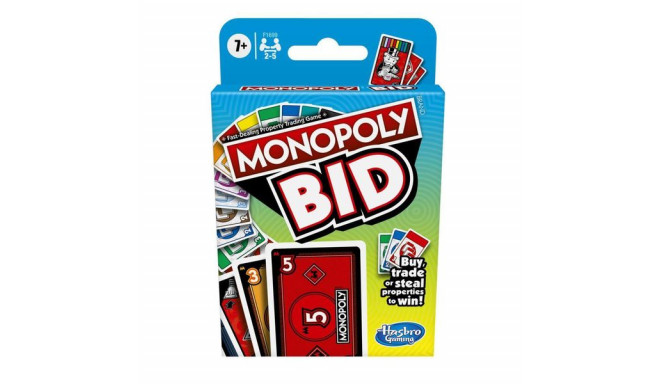 Hasbro card game Monopoly Bid