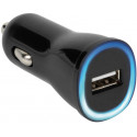 Vivanco autolaadija USB 2.1A, must (36256) (katkine pakend)
