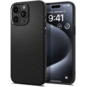 Spigen case Liquid Air for iPhone 15 Pro 6,1" matte black