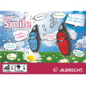 Albrecht Tectalk Smile, kids walkie talkie, pair, red/blue