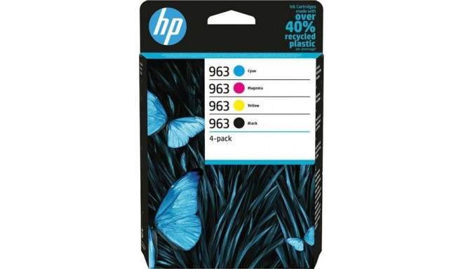 HP 963 tindikassettide komplekt, 4 värvi