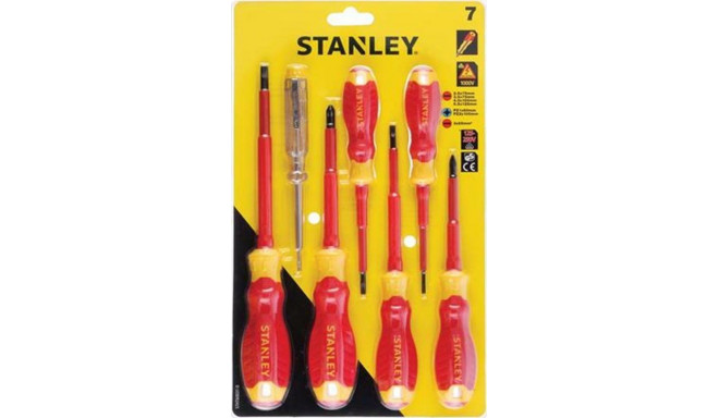ST. SCREWDRIVERS 7 pcs. VDE /PZ2+SL4+TESTER/