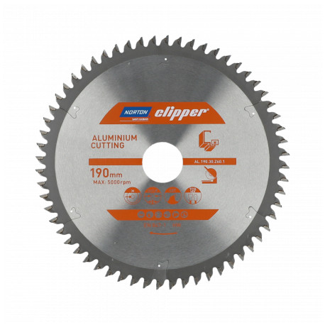 NORTON alumiiniumist ketassaag 230mm x 30mm x 80z (2.8/2.0)