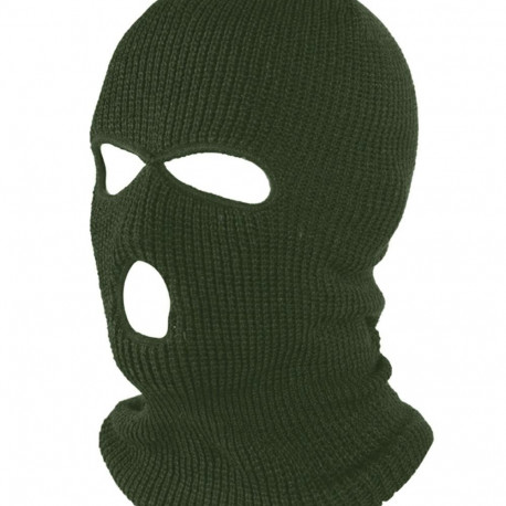 BQ42E KOMINIARKA BALACLAVA 3 OTWORY GREE
