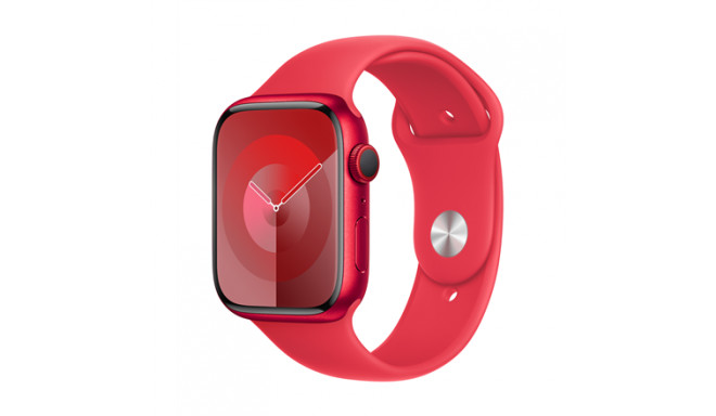 Apple Watch Series 9 GPS + Cellular 45mm (PRODUCT)RED Aluminium Case with (PRODUCT)RED Sport Band - 