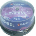 DVD-R Verbatim    8,5 GB 8x 10 pcs 10 Ühikut 8,5 GB 8x (10 Ühikut)