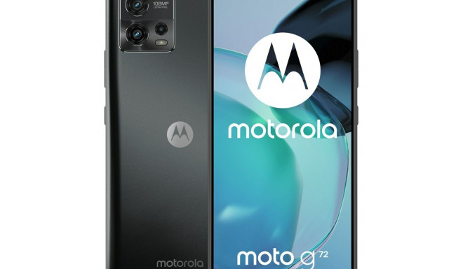 Smartphone Motorola Moto G72 Black Grey 8 GB RAM MediaTek Helio G99 6,6" 128 GB
