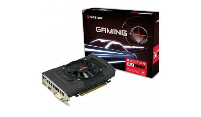 Biostar videokaart Radeon RX550 AMD Radeon RX 550 GDDR5 4GB