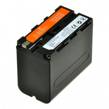 Jupio Li-ion akumulators NP-F970 ar 7400mAh tilumu paredzēts SONY